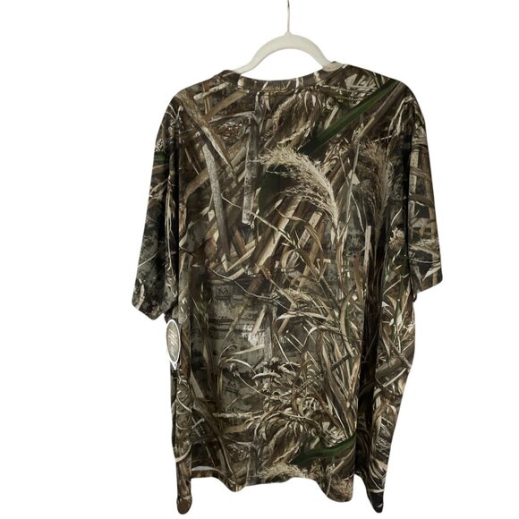 Realtree Max-5 Men's Camouflage Hunting T-Shirt 2XL Outdoor Gorpcore Oversized - Picture 3 of 8